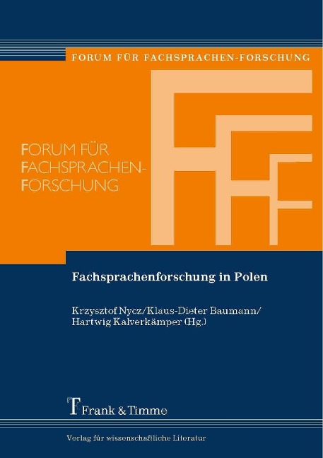 Fachsprachenforschung in Polen - 