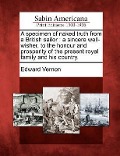 Cover-Bild zum Titel 'A Specimen of Naked Truth from a British Sailor' von 'Edward Vernon'