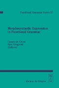 Morphosyntactic Expression in Functional Grammar - 