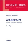 Cover-Bild zum Titel 'Arbeitsrecht' von 'Rainer Wörlen, Axel Kokemoor'