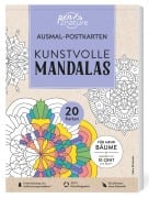 Cover-Bild zum Titel 'Ausmal-Postkarten Kunstvolle Mandalas | 20 Karten' von 'Pen2nature'