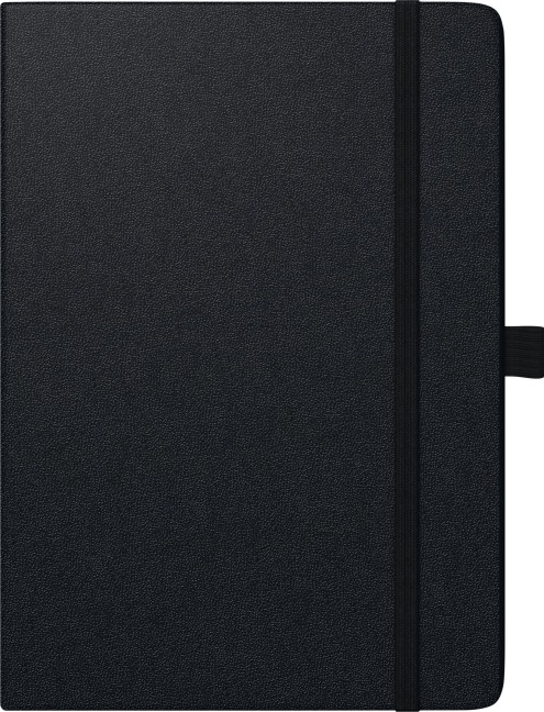 BRUNNEN 1079966907 Buchkalender Kompagnon Mod. 799 66 2027 A5, Kunststoff, schwarz - 