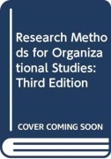 Cover-Bild zum Titel 'Research Methods for Organizational Studies' von 'Charlie O. Trevor, Donald P. Schwab'