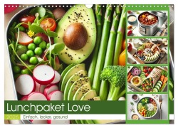 Cover-Bild zum Titel 'Lunchpaket Love - Einfach, lecker, gesund (Wandkalender 2026 DIN A3 quer), CALVENDO Monatskalender' von 'Claudia Schimmack'