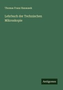 Cover-Bild zum Titel 'Lehrbuch der Technischen Mikroskopie' von 'Thomas Franz Hanausek'