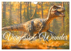 Cover-Bild zum Titel 'Vergessene Wunder - Ein Jahr mit ausgestorbenen Tieren (Wandkalender 2026 DIN A4 quer), CALVENDO Monatskalender' von 'Rupert Kowalski'