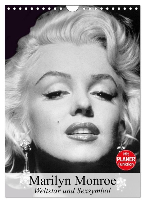 Marilyn Monroe. Weltstar und Sexsymbol (Wandkalender 2027 DIN A4 hoch), CALVENDO Monatskalender - Elisabeth Stanzer