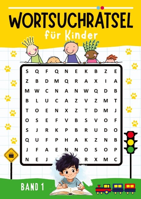 Wortsuchrätsel für Kinder - BAND 1 - Kindery Verlag