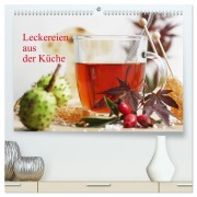 Leckereien aus der Küche CH - Version (hochwertiger Premium Wandkalender 2026 DIN A2 quer), Kunstdruck in Hochglanz - Tanja Riedel