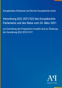 Cover-Bild zum Titel 'Verordnung (EU) 2021/523 des Europäischen Parlaments und des Rates vom 24. März 2021' von 'Europäisches Parlament und Rat der Europäischen Union'