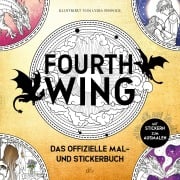 Cover-Bild zum Titel 'Fourth Wing: Das offizielle Mal- und Stickerbuch' von ''
