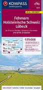 Cover-Bild zum Titel 'KOMPASS Fahrradkarte 3316 Fehmarn, Holsteinische Schweiz, Lübeck 1:70.000' von ''