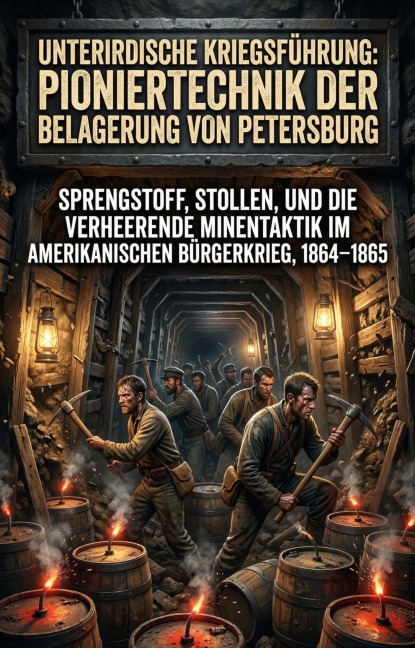 Unterirdische Kriegsführung: Pioniertechnik der Belagerung von Petersburg - Burkhardt Schäfer