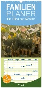 Familienplaner 2024 - Ein Blick auf Wetzlar mit 5 Spalten (Wandkalender, 21 x 45 cm) CALVENDO - Markus W. Lambrecht
