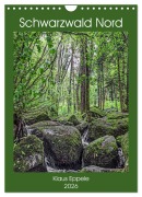 Cover-Bild zum Titel 'Schwarzwald Nord (Wandkalender 2026 DIN A4 hoch), CALVENDO Monatskalender' von 'Klaus Eppele'