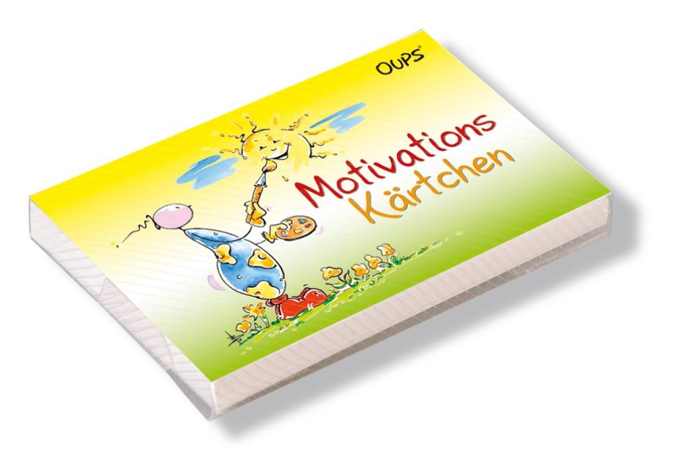 Oups Kärtchenbox - Motivationskärtchen - Kurt Hörtenhuber