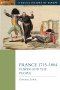 Cover-Bild zum Titel 'France 1715-1804' von 'Gwynne Lewis'