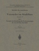 Cover-Bild zum Titel 'Versuche zur Ermittlung der Knickspannungen für verschiedene Baustähle' von 'W. Rein'