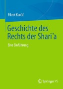 Cover-Bild zum Titel 'Geschichte des Rechts der Shar¿¿a' von 'Fikret Kar¿i¿'