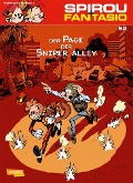 Cover-Bild zum Titel 'Spirou und Fantasio 52: Der Page der Sniper Alley' von 'Fabien Vehlmann'