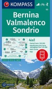 Cover-Bild zum Titel 'Bernina, Valmalenco, Sondrio 1:50 000' von ''