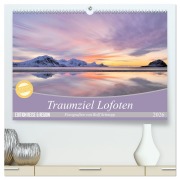 Cover-Bild zum Titel 'Traumziel Lofoten (hochwertiger Premium Wandkalender 2026 DIN A2 quer), Kunstdruck in Hochglanz' von 'Rolf Schnepp'