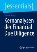 Cover-Bild zum Titel 'Kernanalysen der Financial Due Diligence' von 'Thomas Pomp'