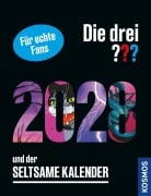 Cover-Bild zum Titel 'Die drei ??? und der seltsame Kalender 2028' von 'Andreas Ruch'