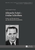Albrecht Fabri - Fruehe Schriften - 