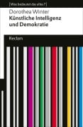 Cover-Bild zum Titel 'Künstliche Intelligenz und Demokratie' von 'Dorothea Winter'