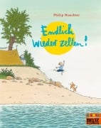 Cover-Bild zum Titel 'Endlich wieder zelten!' von 'Philip Waechter'