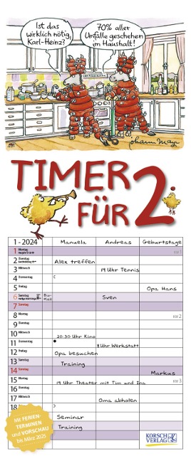 Timer für 2 2024 - 