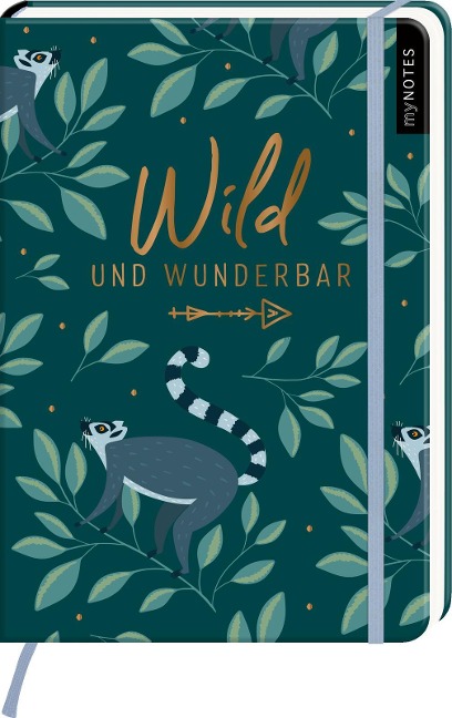 myNOTES Notizbuch A5: Wild und wunderbar - 
