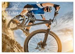 Cover-Bild zum Titel 'Abfahrtsrausch Downhill Aktion (Wandkalender 2026 DIN A2 quer), CALVENDO Monatskalender' von 'Fotodesign Verena Scholze'