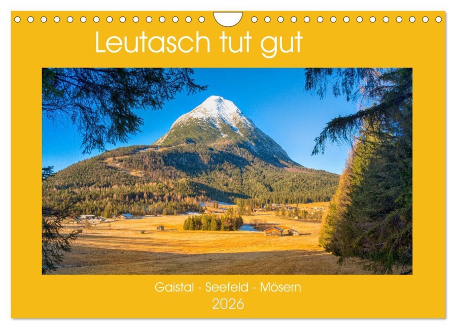 Leutasch tut gut (Wandkalender 2026 DIN A4 quer), CALVENDO Monatskalender - Ulrich Männel