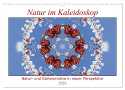 Cover-Bild zum Titel 'Natur im Kaleidoskop (Wandkalender 2026 DIN A3 quer), CALVENDO Monatskalender' von 'Hanne Wirtz'