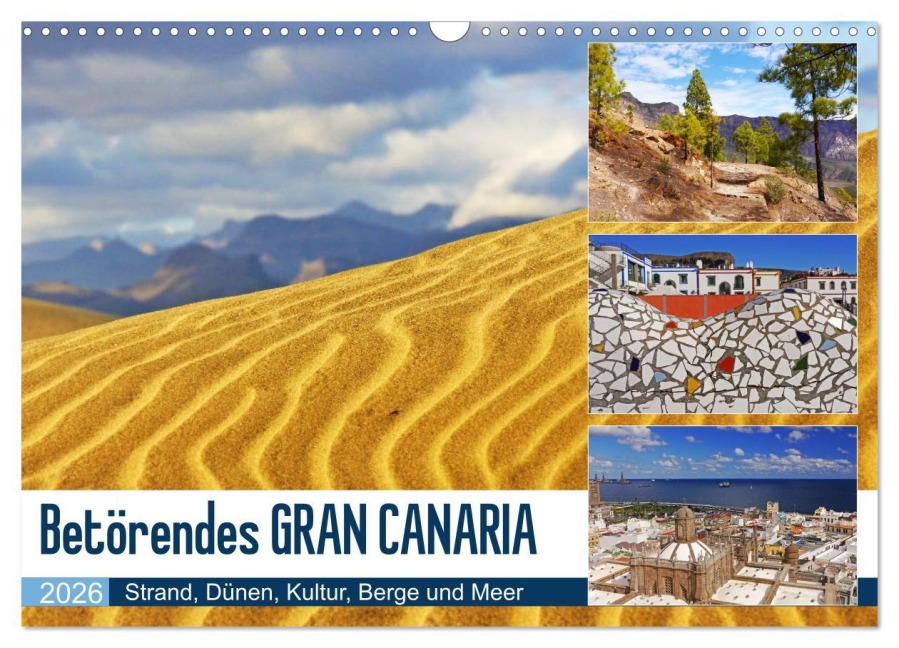 Betörendes Gran Canaria (Wandkalender 2026 DIN A3 quer), CALVENDO Monatskalender - Lucy M. Laube