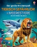 Der große Stickerspaß: Tierisch gefährlich! & Meerestiere - 