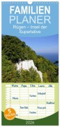 Cover-Bild zum Titel 'Familienplaner 2026 - Rügen - Insel der Superlative mit 5 Spalten (Wandkalender, 21 x 45 cm) CALVENDO' von 'Eberhard Loebus'