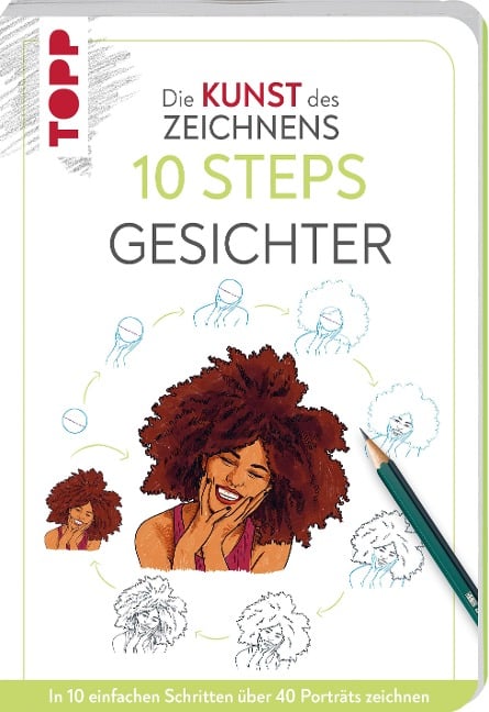 Die Kunst des Zeichnens 10 Steps - Gesichter - Justine Lecouffe