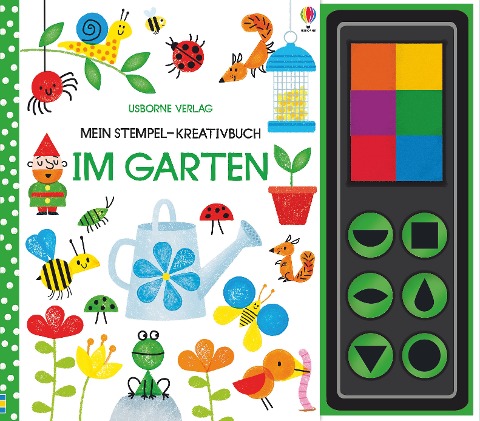 Mein Stempel-Kreativbuch: Im Garten - Fiona Watt