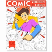 Cover-Bild zum Titel 'Comic zeichnen lernen leicht gemacht' von 'SimplePaper'