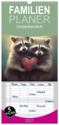 Cover-Bild zum Titel 'Familienplaner 2027 - Unzertennlich mit 5 Spalten (Wandkalender, 21 x 45 cm) CALVENDO' von 'Cathrin Illgen'