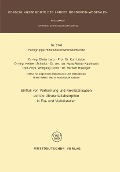 Cover-Bild zum Titel 'Einfluß von Verformung und Rekristallisation auf die Ultraschallabsorption in Ein- und Vielkristallen' von 'Dieter Lenz'