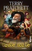 Cover-Bild zum Titel 'Große Worte' von 'Terry Pratchett'