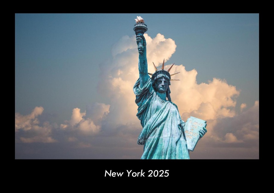 New York 2025 Fotokalender DIN A3 - Tobias Becker