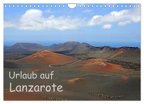 Urlaub auf Lanzarote (Wandkalender 2024 DIN A4 quer), CALVENDO Monatskalender - Klaus Eppele