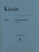 Cover-Bild zum Titel 'Four Piano Pieces op. 1' von 'Evgeny Kissin'