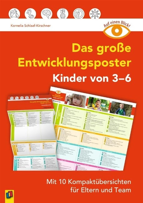 Das große Entwicklungsposter - Kinder von 3-6 - Kornelia Schlaaf-Kirschner