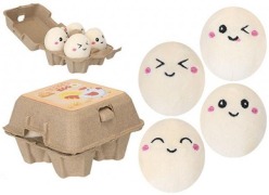 Cover-Bild zum Titel '4er Foodies Plüsch Egg Box' von ''